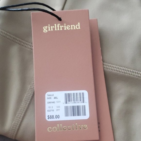 Girlfriend collective 7/8  compression leggings 4x - Picture 2 of 9